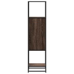 vidaXL Dulapuru stejar maro 35,5x35x139 cm lemn și metal prelucrat vidaXL Dulapuru stejar maro 35,5x35x139 cm lemn și metal prelucrat