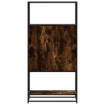 vidaXL Dulapuru stejar afumat 68x35x139 cm lemn și metal prelucrat vidaXL Dulapuru stejar afumat 68x35x139 cm lemn și metal prelucrat