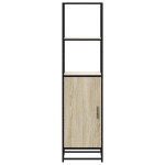 vidaXL Dulapuru Stejar Sonoma 35,5x35x139 cm lemn și metal prelucrat vidaXL Dulapuru Stejar Sonoma 35,5x35x139 cm lemn și metal prelucrat
