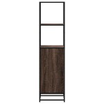 vidaXL Dulapuru stejar maro 35,5x35x139 cm lemn și metal prelucrat vidaXL Dulapuru stejar maro 35,5x35x139 cm lemn și metal prelucrat