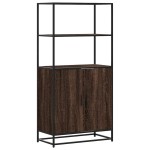 vidaXL Dulapuru Stejar maro 68x35x139 cm lemn și metal prelucrat vidaXL Dulapuru Stejar maro 68x35x139 cm lemn și metal prelucrat