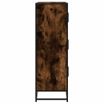 vidaXL Dulapuru stejar afumat 68x35x106,5 cm lemn și metal prelucrat vidaXL Dulapuru stejar afumat 68x35x106,5 cm lemn și metal prelucrat