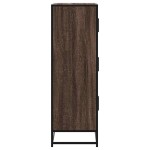 vidaXL Dulapuru stejar maro 68x35x106,5 cm lemn și metal prelucrat vidaXL Dulapuru stejar maro 68x35x106,5 cm lemn și metal prelucrat