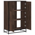 vidaXL Dulapuru stejar maro 68x35x106,5 cm lemn și metal prelucrat vidaXL Dulapuru stejar maro 68x35x106,5 cm lemn și metal prelucrat