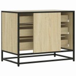 vidaXL Dulap cu sertare, stejar sonoma, 70x41x56 cm, lemn compozit vidaXL Dulap cu sertare, stejar sonoma, 70x41x56 cm, lemn compozit