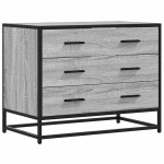 vidaXL Dulap cu sertar, gri sonoma, 70x41x56 cm, lemn prelucrat vidaXL Dulap cu sertar, gri sonoma, 70x41x56 cm, lemn prelucrat