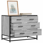 vidaXL Dulap cu sertar, gri sonoma, 70x41x56 cm, lemn prelucrat vidaXL Dulap cu sertar, gri sonoma, 70x41x56 cm, lemn prelucrat