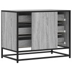 vidaXL Dulap cu sertar, gri sonoma, 70x41x56 cm, lemn prelucrat vidaXL Dulap cu sertar, gri sonoma, 70x41x56 cm, lemn prelucrat