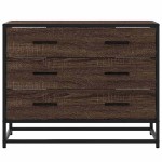 vidaXL Dulap cu sertar, stejar maro, 70x41x56 cm, lemn prelucrat vidaXL Dulap cu sertar, stejar maro, 70x41x56 cm, lemn prelucrat