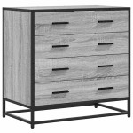 vidaXL Dulap cu sertar, gri sonoma, 70x41x70 cm, lemn prelucrat vidaXL Dulap cu sertar, gri sonoma, 70x41x70 cm, lemn prelucrat