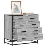vidaXL Dulap cu sertar, gri sonoma, 70x41x70 cm, lemn prelucrat vidaXL Dulap cu sertar, gri sonoma, 70x41x70 cm, lemn prelucrat