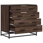 vidaXL Dulap cu sertar, stejar maro, 70x41x70 cm, lemn prelucrat vidaXL Dulap cu sertar, stejar maro, 70x41x70 cm, lemn prelucrat