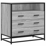 vidaXL Dulap cu sertar, gri sonoma, 70x41x70 cm, lemn prelucrat vidaXL Dulap cu sertar, gri sonoma, 70x41x70 cm, lemn prelucrat