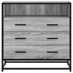 vidaXL Dulap cu sertar, gri sonoma, 70x41x70 cm, lemn prelucrat vidaXL Dulap cu sertar, gri sonoma, 70x41x70 cm, lemn prelucrat