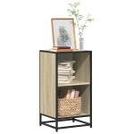 vidaXL Bibliotecă, stejar Sonoma, 40x35x76 cm, PAL vidaXL Bibliotecă, stejar Sonoma, 40x35x76 cm, PAL