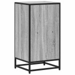 vidaXL Bibliotecă, gri sonoma, 40x35x76 cm, lemn prelucrat