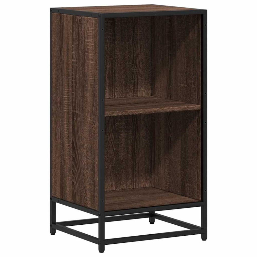 vidaXL Bibliotecă, stejar maro, 40x35x76 cm, lemn prelucrat