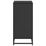 vidaXL Dulap cu cărți negru 60x35x76 cm lemn prelucrat vidaXL Dulap cu cărți negru 60x35x76 cm lemn prelucrat