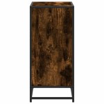 vidaXL Bibliotecă, stejar fumuriu, 60x35x76 cm, lemn prelucrat vidaXL Bibliotecă, stejar fumuriu, 60x35x76 cm, lemn prelucrat