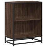 vidaXL Bibliotecă, stejar maro, 60x35x76 cm, lemn prelucrat vidaXL Bibliotecă, stejar maro, 60x35x76 cm, lemn prelucrat