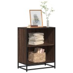 vidaXL Bibliotecă, stejar maro, 60x35x76 cm, lemn prelucrat vidaXL Bibliotecă, stejar maro, 60x35x76 cm, lemn prelucrat