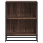vidaXL Bibliotecă, stejar maro, 60x35x76 cm, lemn prelucrat vidaXL Bibliotecă, stejar maro, 60x35x76 cm, lemn prelucrat