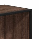 vidaXL Bibliotecă, stejar maro, 60x35x76 cm, lemn prelucrat vidaXL Bibliotecă, stejar maro, 60x35x76 cm, lemn prelucrat