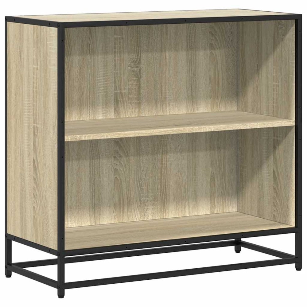 vidaXL Bibliotecă, stejar sonoma, 80,5x35x76 cm, lemn prelucrat
