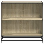 vidaXL Bibliotecă, stejar sonoma, 80,5x35x76 cm, lemn prelucrat vidaXL Bibliotecă, stejar sonoma, 80,5x35x76 cm, lemn prelucrat