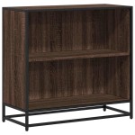 vidaXL Bibliotecă, stejar maro, 80,5x35x76 cm, lemn prelucrat vidaXL Bibliotecă, stejar maro, 80,5x35x76 cm, lemn prelucrat
