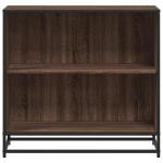vidaXL Bibliotecă, stejar maro, 80,5x35x76 cm, lemn prelucrat vidaXL Bibliotecă, stejar maro, 80,5x35x76 cm, lemn prelucrat