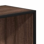 vidaXL Bibliotecă, stejar maro, 80,5x35x76 cm, lemn prelucrat vidaXL Bibliotecă, stejar maro, 80,5x35x76 cm, lemn prelucrat
