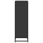 vidaXL Dulap cu cărți negru 40x35x107,5 cm lemn prelucrat vidaXL Dulap cu cărți negru 40x35x107,5 cm lemn prelucrat