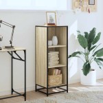 vidaXL Bibliotecă, stejar Sonoma, 40x35x107,5 cm, PAL vidaXL Bibliotecă, stejar Sonoma, 40x35x107,5 cm, PAL