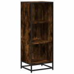 vidaXL Bibliotecă, stejar fumuriu, 40x35x107,5 cm, lemn prelucrat vidaXL Bibliotecă, stejar fumuriu, 40x35x107,5 cm, lemn prelucrat