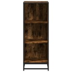vidaXL Bibliotecă, stejar fumuriu, 40x35x107,5 cm, lemn prelucrat vidaXL Bibliotecă, stejar fumuriu, 40x35x107,5 cm, lemn prelucrat