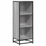 vidaXL Bibliotecă, gri sonoma, 40x35x107,5 cm, lemn prelucrat vidaXL Bibliotecă, gri sonoma, 40x35x107,5 cm, lemn prelucrat