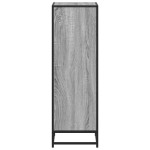 vidaXL Bibliotecă, gri sonoma, 40x35x107,5 cm, lemn prelucrat vidaXL Bibliotecă, gri sonoma, 40x35x107,5 cm, lemn prelucrat