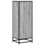 vidaXL Bibliotecă, gri sonoma, 40x35x107,5 cm, lemn prelucrat vidaXL Bibliotecă, gri sonoma, 40x35x107,5 cm, lemn prelucrat