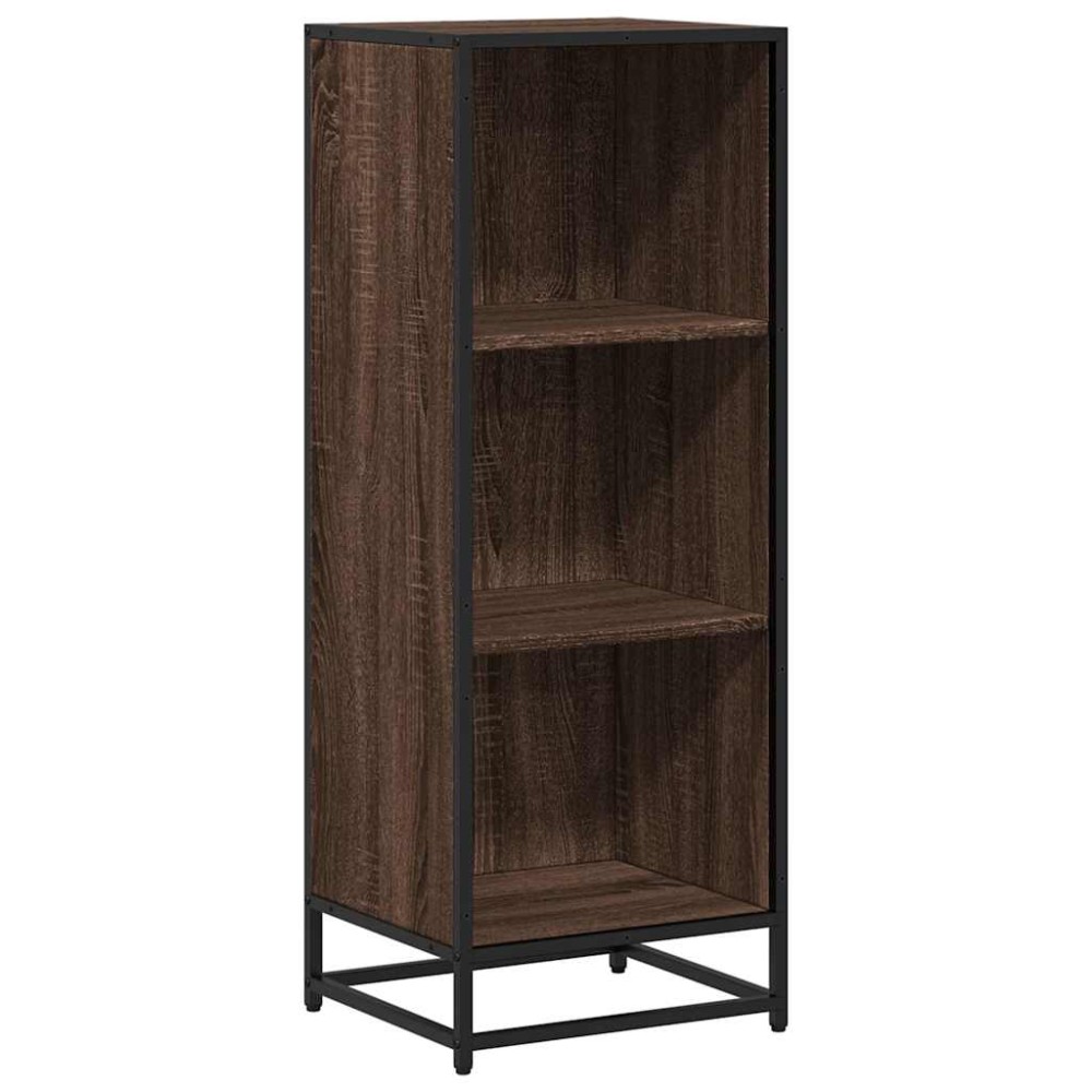 vidaXL Bibliotecă, stejar maro, 40x35x107,5 cm, lemn prelucrat