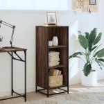 vidaXL Bibliotecă, stejar maro, 40x35x107,5 cm, lemn prelucrat vidaXL Bibliotecă, stejar maro, 40x35x107,5 cm, lemn prelucrat
