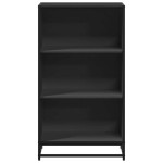 vidaXL Dulap cu cărți negru 60x35x107,5 cm lemn prelucrat vidaXL Dulap cu cărți negru 60x35x107,5 cm lemn prelucrat