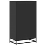 vidaXL Dulap cu cărți negru 60x35x107,5 cm lemn prelucrat vidaXL Dulap cu cărți negru 60x35x107,5 cm lemn prelucrat
