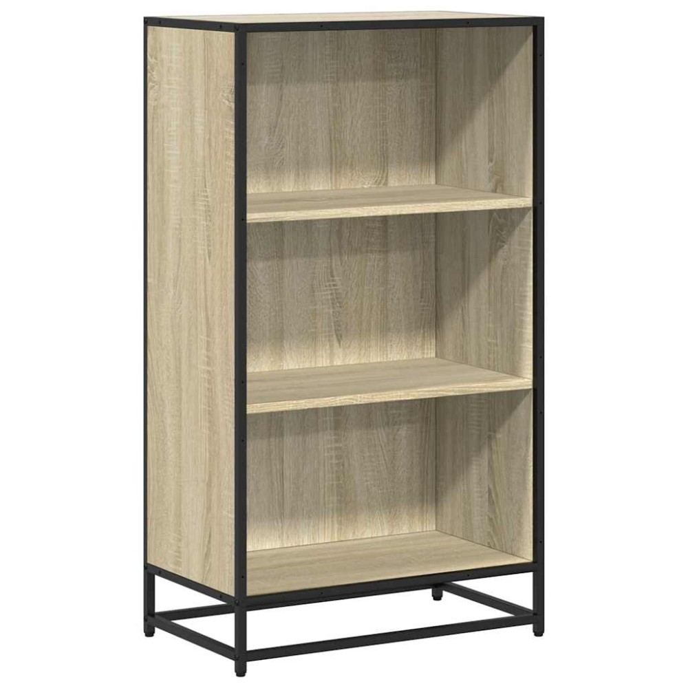vidaXL Bibliotecă, stejar Sonoma, 60x35x107,5 cm, PAL