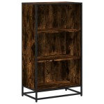vidaXL Bibliotecă, stejar fumuriu, 60x35x107,5 cm, lemn prelucrat vidaXL Bibliotecă, stejar fumuriu, 60x35x107,5 cm, lemn prelucrat