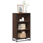 vidaXL Bibliotecă, stejar maro, 60x35x107,5 cm, lemn prelucrat vidaXL Bibliotecă, stejar maro, 60x35x107,5 cm, lemn prelucrat