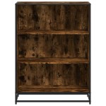vidaXL Bibliotecă, stejar fumuriu, 80,5x35x107,5 cm, lemn prelucrat vidaXL Bibliotecă, stejar fumuriu, 80,5x35x107,5 cm, lemn prelucrat