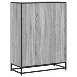 vidaXL Bibliotecă, gri sonoma, 80,5x35x107,5 cm, lemn prelucrat vidaXL Bibliotecă, gri sonoma, 80,5x35x107,5 cm, lemn prelucrat