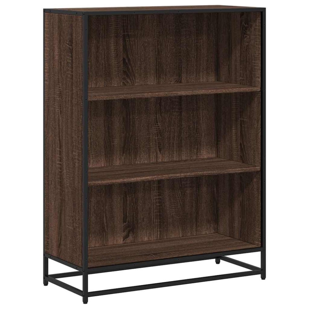 vidaXL Bibliotecă, stejar maro, 80,5x35x107,5 cm, lemn prelucrat