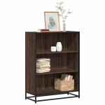 vidaXL Bibliotecă, stejar maro, 80,5x35x107,5 cm, lemn prelucrat vidaXL Bibliotecă, stejar maro, 80,5x35x107,5 cm, lemn prelucrat